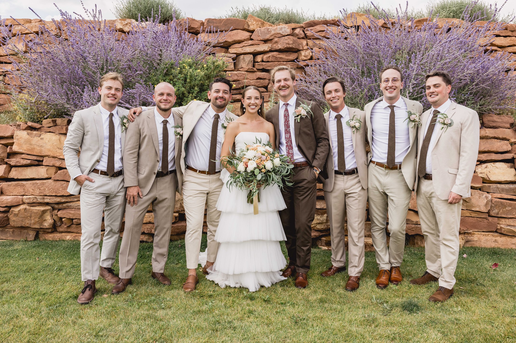 Fun Group Lily Wedding